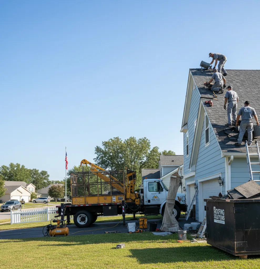Roof Repair in Armada